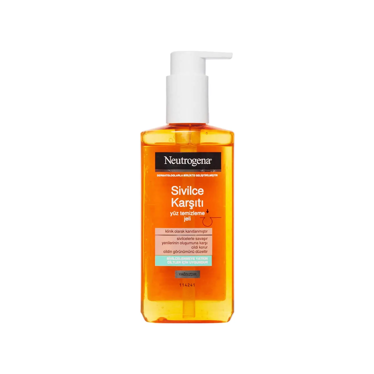 ژل شستشوی ضد جوش و آکنه نوتروژینا 1 ژل شستشوی ضد جوش و آکنه نوتروژینا