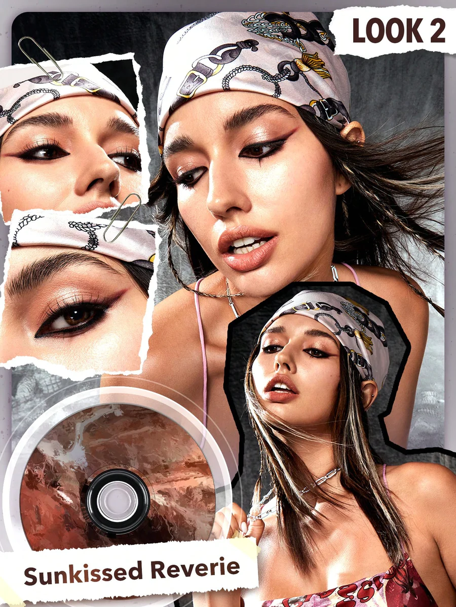 پالت سایه شیگلم مدل گرام رنگ Sunkissed Reverie 3 پالت سایه شیگلم مدل گرام رنگ Sunkissed Reverie - Image 3