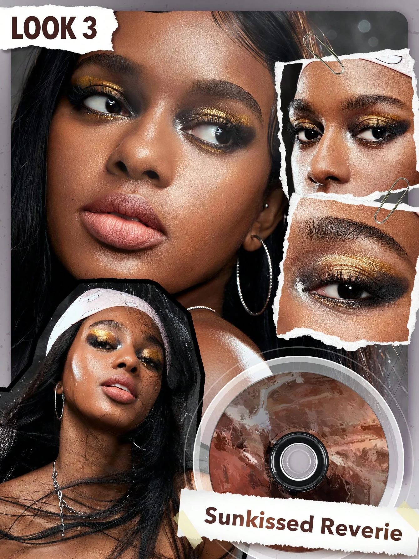 پالت سایه شیگلم مدل گرام رنگ Sunkissed Reverie 2 پالت سایه شیگلم مدل گرام رنگ Sunkissed Reverie - Image 2