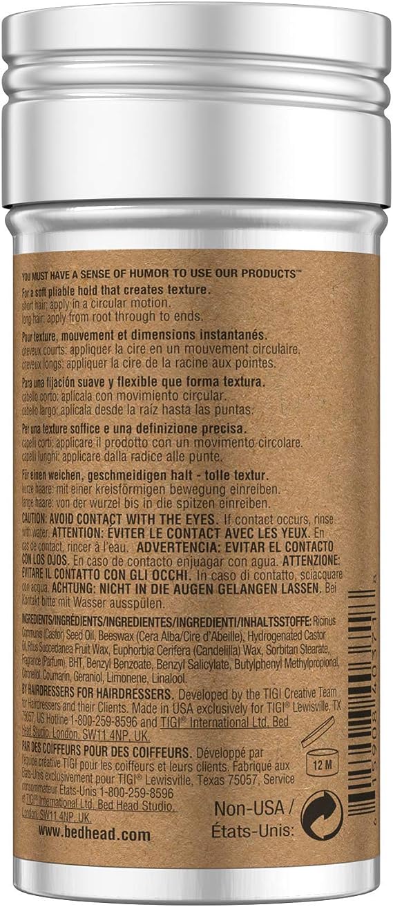 وزگیر تی جی به صورت رولی اورجینال Bed Head Hair Stick 3 وزگیر تی جی به صورت رولی اورجینال Bed Head Hair Stick - Image 3