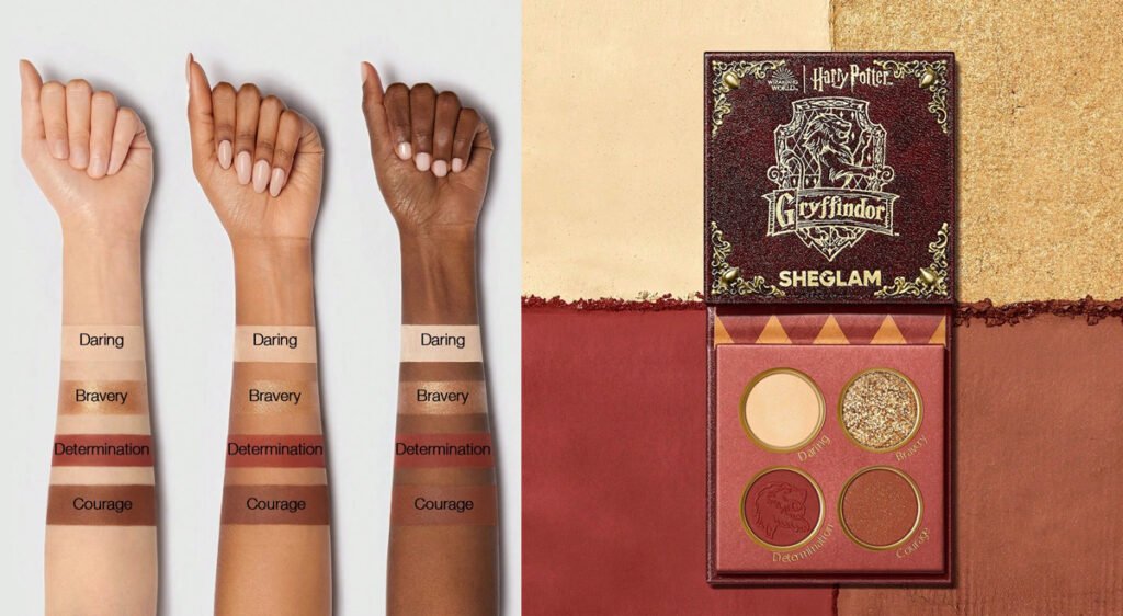 ست و کلکسیون کامل هری پاتر شیگلم SHEGLAM 20 Gryffindor 1024x562 1