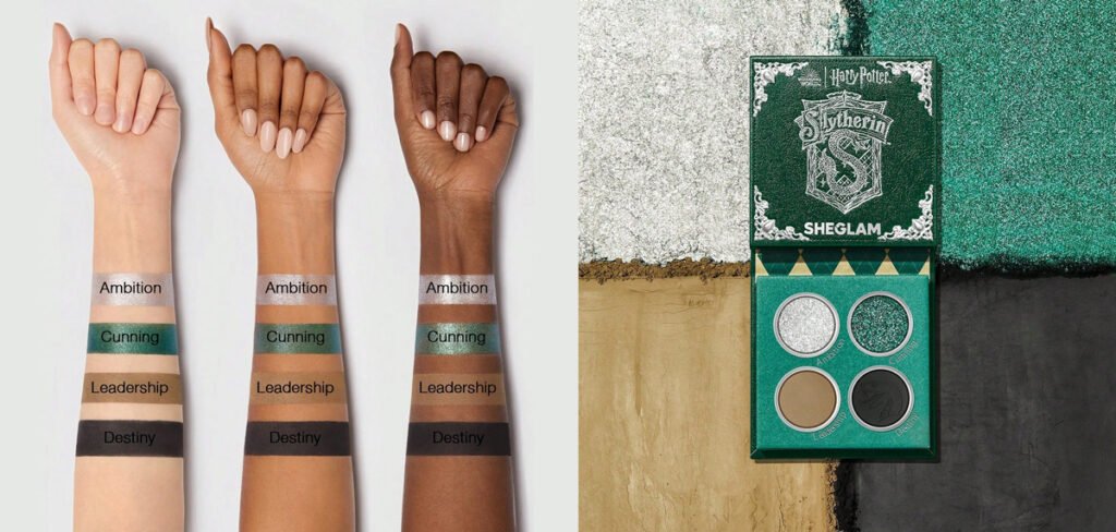 ست و کلکسیون کامل هری پاتر شیگلم SHEGLAM 23 Slytherin 1024x488 1