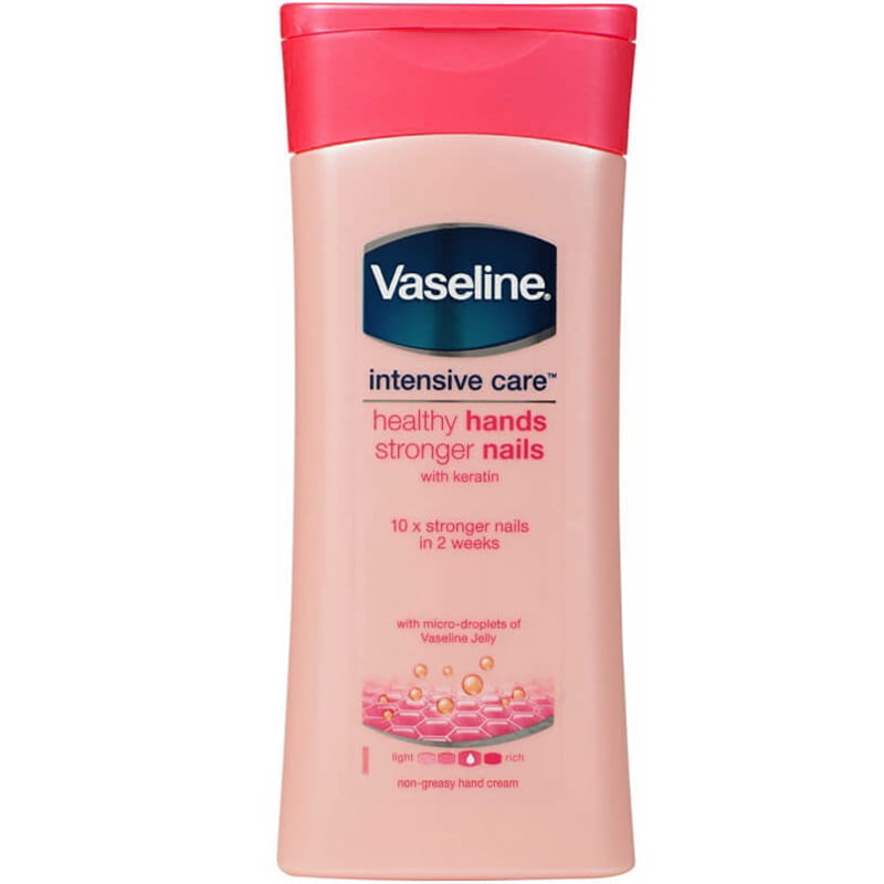 کرم مرطوب کننده دست و ناخن Stronger وازلین 200ml 1 کرم مرطوب کننده دست و ناخن Stronger وازلین 200ml