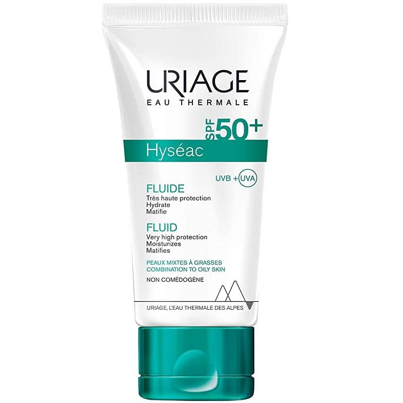 ضدآفتاب فلوئید مرطوب و مات کننده هیسه اک اوریاژ SPF50 1 ضدآفتاب فلوئید مرطوب و مات کننده هیسه اک اوریاژ SPF50