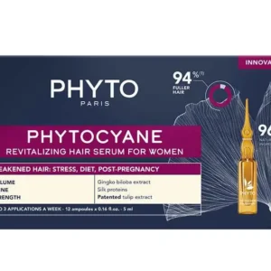 سرم ضد ریزش مو فیتو سیان مناسب خانم ها Phyto cyane Women