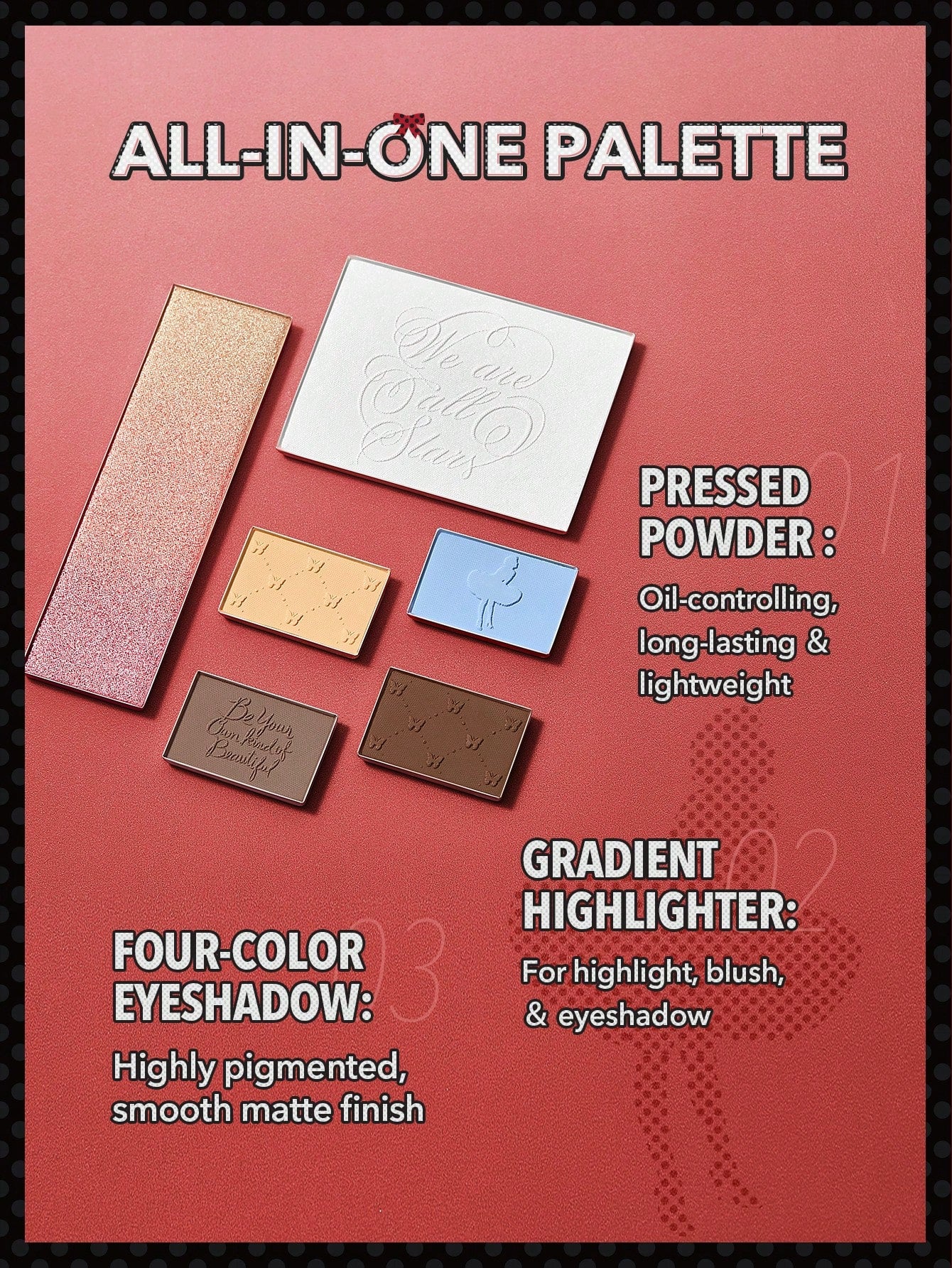 پک آرایشی مرلین مونرو شیگلم 6 پک آرایشی مرلین مونرو شیگلم - Image 6