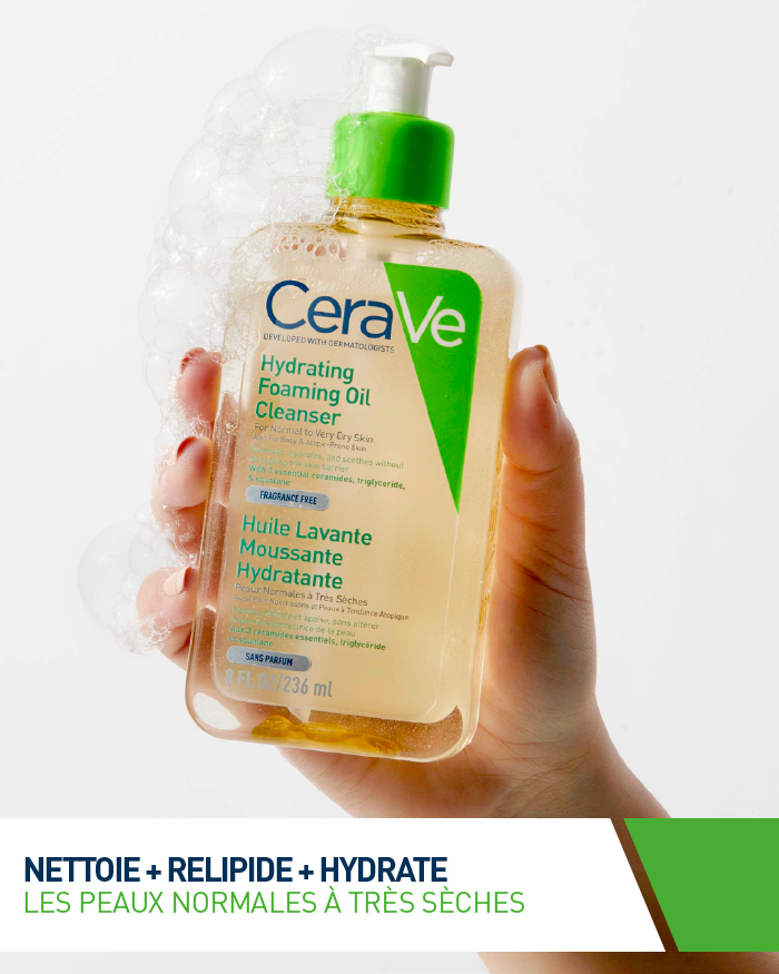 فوم شستشو روغنی و آبرسان سراوی 236 میلی لیتر 4 فوم شستشو روغنی و آبرسان سراوی 236 میلی لیتر - Image 4