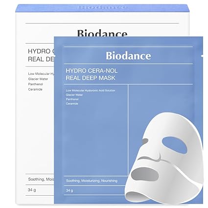 ماسک ورقه ای هیالورنیک اسید بیودنس (4 عددی) BIODANCE 1 ماسک ورقه ای هیالورنیک اسید بیودنس