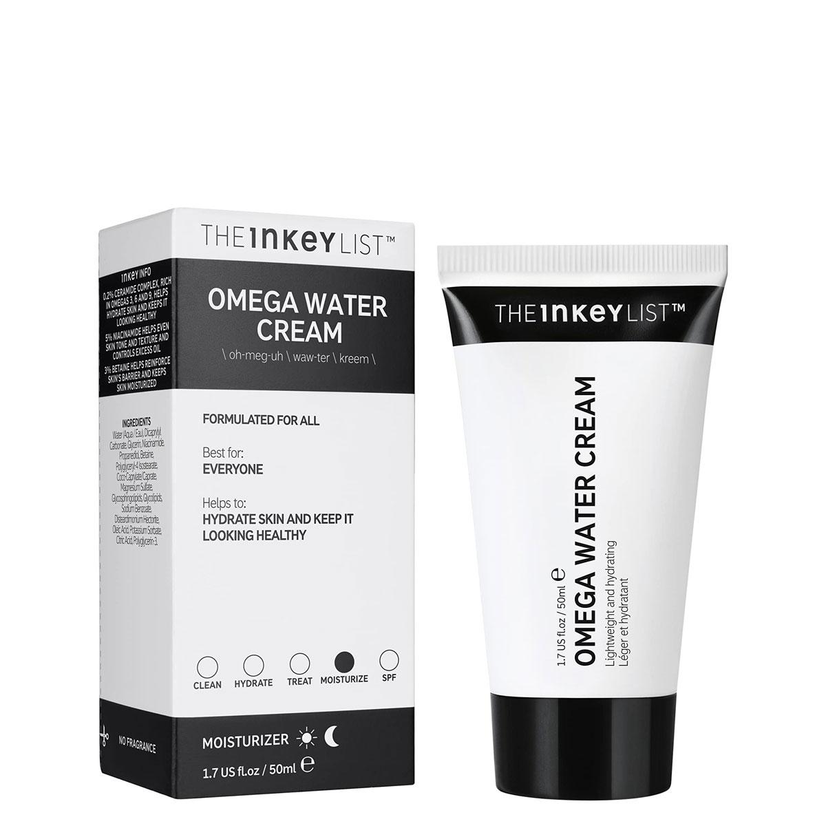 مرطوب کننده و آبرسان امگا واتر اینکی لیست 50 میلی لیتر 1 مرطوب کننده و آبرسان امگا واتر اینکی لیست