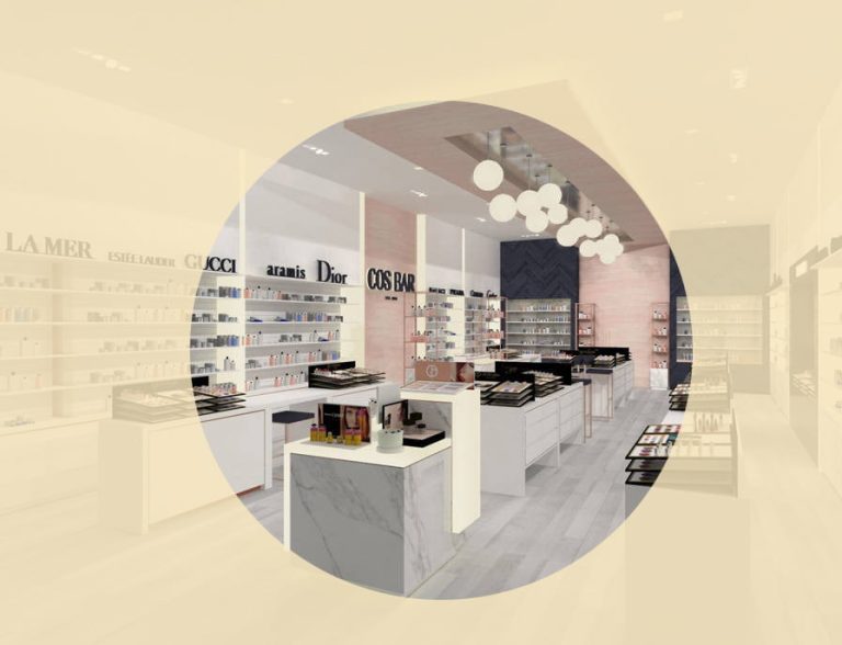 مراقبت پوست و مو 42 makeup store display 896x686 1