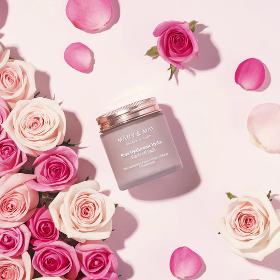 ست ماسک آبرسان گل رز مری اند می (125+30) MARY AND MAY 7 ست ماسک آبرسان گل رز مری اند می (125+30) MARY AND MAY - Image 7