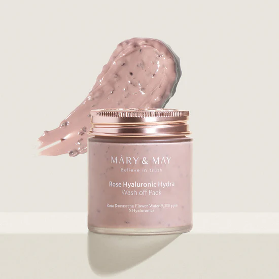 ست ماسک آبرسان گل رز مری اند می (125+30) MARY AND MAY 4 ست ماسک آبرسان گل رز مری اند می (125+30) MARY AND MAY - Image 4
