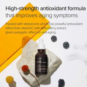 سرم روشن کننده و جوانساز ایدبنون و بلک بری مری اند می MARY MAY Idebenone Blackberry Complex Serum 2 700x700 1