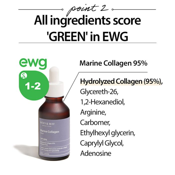 سرم ضد چروک کلاژن دریایی مری اند می 30 میلی لیتر 6 سرم ضد چروک کلاژن دریایی مری اند می 30 میلی لیتر - Image 6