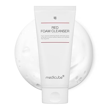 فوم شوینده ضدجوش مدی کیوب Medicube Red Foam Cleanser 1 فوم شوینده ضدجوش مدی کیوب