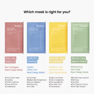 ماسک ورقه ای نیاسینامید بایودنس ( 1 ورقه ای و 4 ورقه ای) 9 4 4fbf49cd 22f1 4c2c b78a 3b6b37bf0cc8