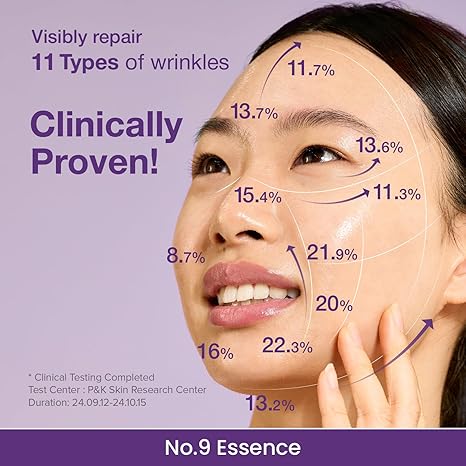 اسنس لیفتینگ نامبوزین شماره 9 با 50 پپتید | ضد چروک و جوانساز 7 اسنس لیفتینگ نامبوزین شماره 9 با 50 پپتید | ضد چروک و جوانساز - Image 7