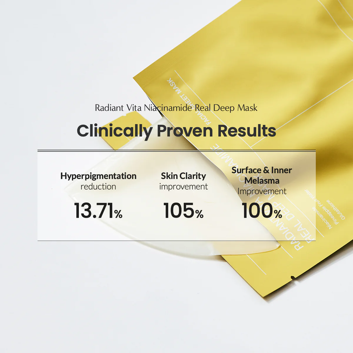 ماسک ورقه ای نیاسینامید بایودنس ( 1 ورقه ای و 4 ورقه ای) 2 ماسک ورقه ای نیاسینامید بایودنس ( 1 ورقه ای و 4 ورقه ای) - Image 2