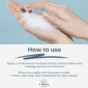 How to use Torriden Dive In Hyaluronic Acid Cleansing Foam 2