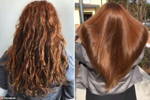 قبل و بعد اسپری صاف کننده کالر واو