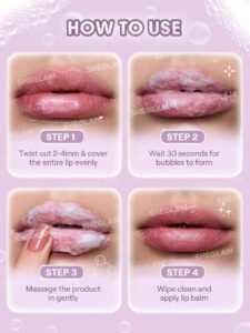 اسکراب لب بابل پاف شیگلم Sheglam Bubble Buff Lip Scrub 10 1737533275e683e14b11ee502e0f685352a036a2dc wk sheglam