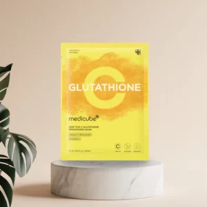ماسک روشنکننده عمیق ویتامین C و گلوتاتیون مدی کیوب 27 میلی لیتر 4 medicube deep vita c glutathione brightening mask 27 x 5ea 311499