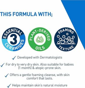 فوم شستشو روغنی و آبرسان سراوی 473 میلی لیتر 6 71YUcb9Hz8L. AC SX522