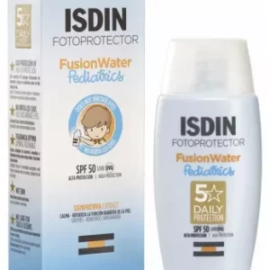مراقبت پوست و مو 17 ضدآفتاب بی رنگ فیوژن واتر کودک ایزدین 50 میلی لیتر