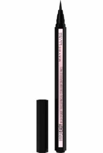 خط چشم هایپر ایزی میبلین Hyper Easy Pitch Black 6 maybelline hyper easy liquid liner black 041554578607 o 1